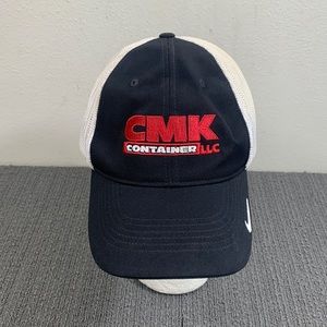 CMK Container Flexfit Trucker Hat Mens OS Black White Mesh Back Nike Golf